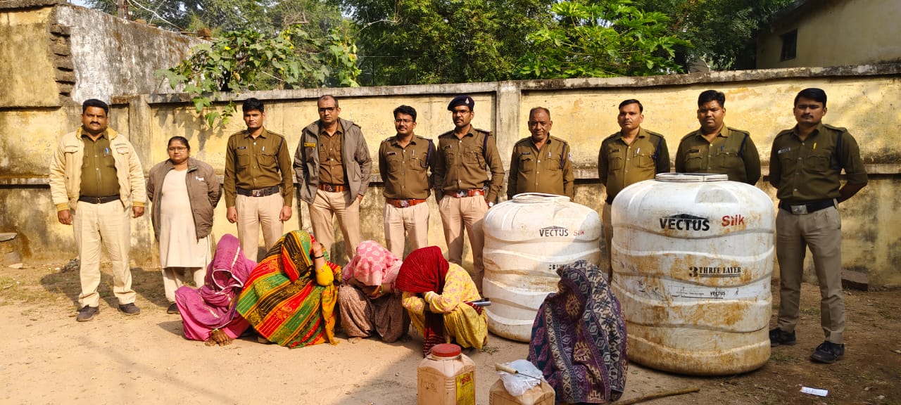 14 आपराधिक प्रकरण दर्ज कर कुल 8 आरोपी गिरफ्तार