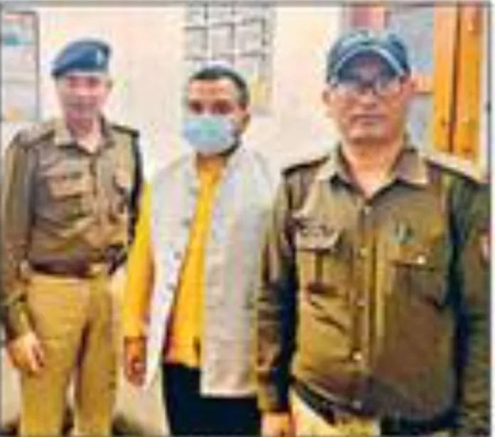 हल्द्वानी में उजाला नगर में हुए विवाद के बाद भाजयुमो के पूर्व नेता विपिन पांडेय गिरफ्तार