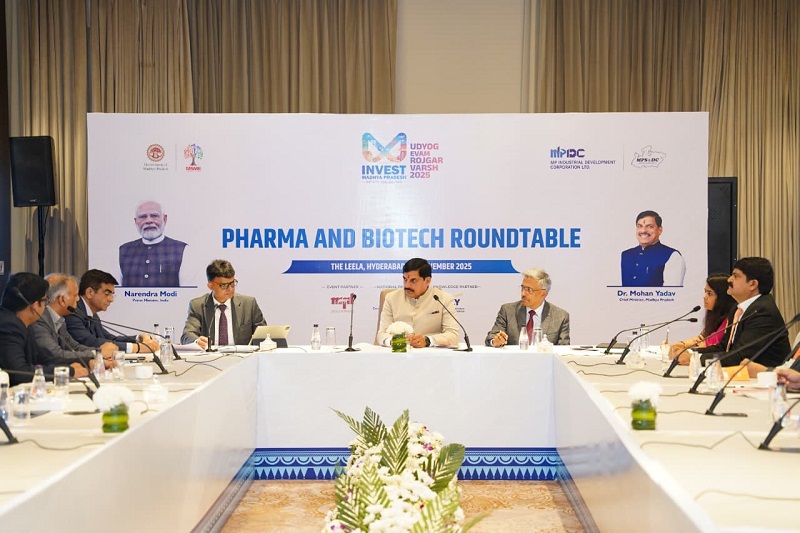 हैदराबाद में आयोजित ‘इन्वेस्टमेंट अपॉर्चुनिटीज इन मध्य प्रदेश’ सत्र