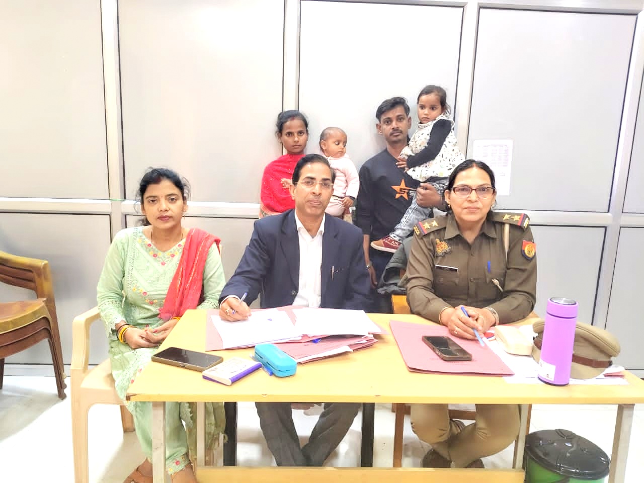 दंपति जो साथ रहने पर हुआ राजी