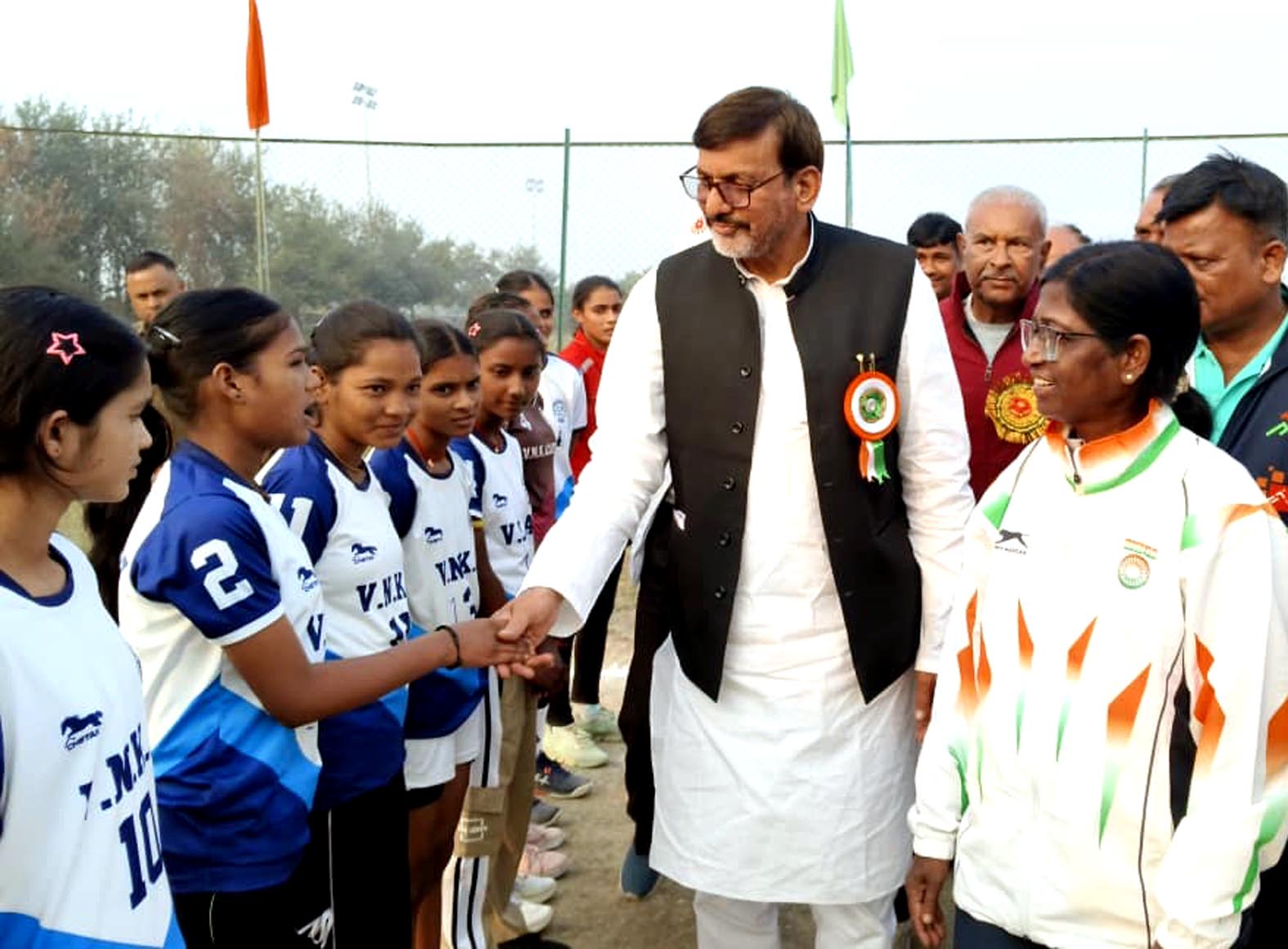 प्रोत्साहन देकर मोदी-योगी सरकार खिलाडियों दे रही आगे बढने का मौका-आर के सिंह पटेल