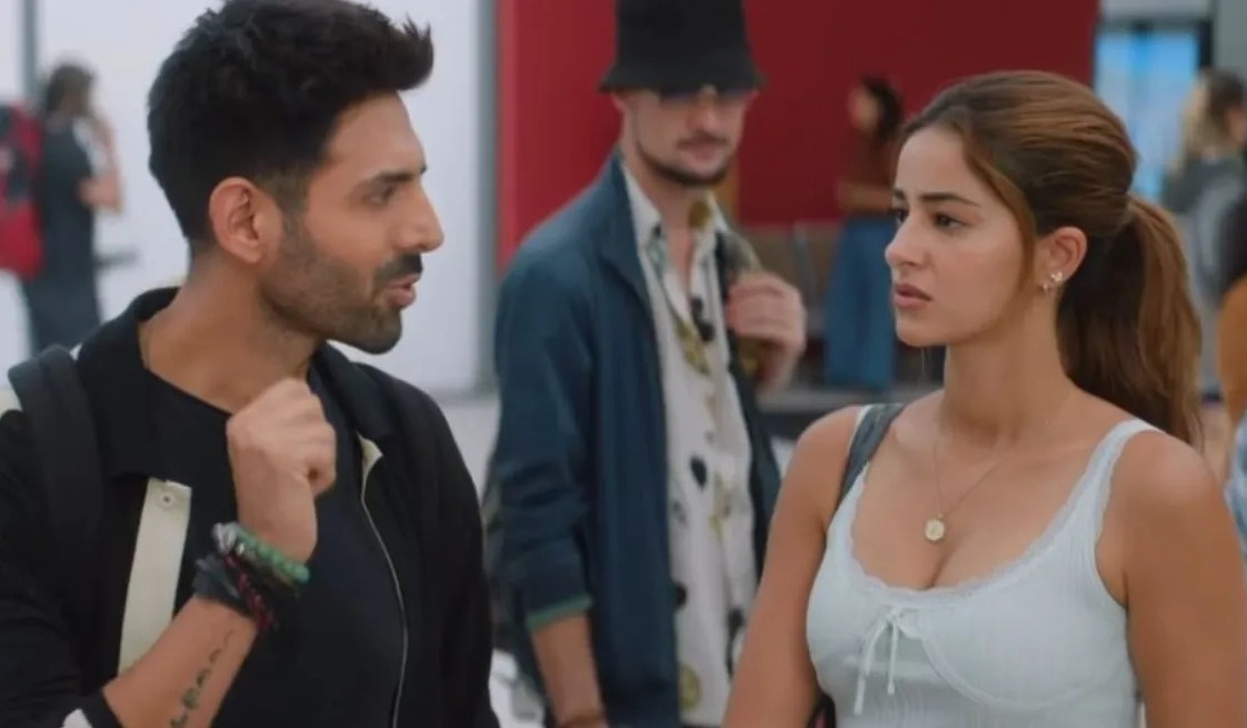 कार्तिक आर्यन, अनन्या पांडे - फोटो सोर्स एक्स