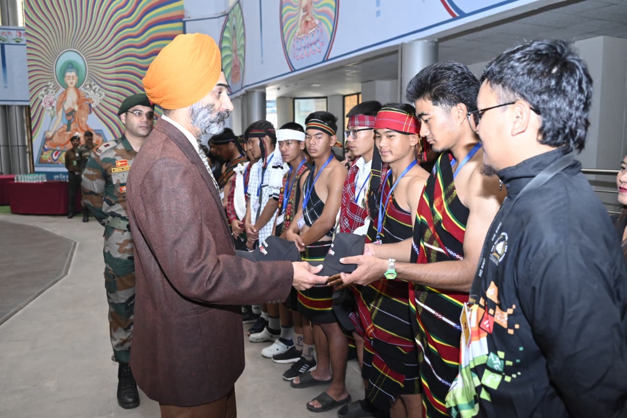 मणिपुर के प्रतिभागियों का जयपुर का सांस्कृतिक भ्रमण और सप्त शक्ति कमान मुख्यालय का दौरा किया