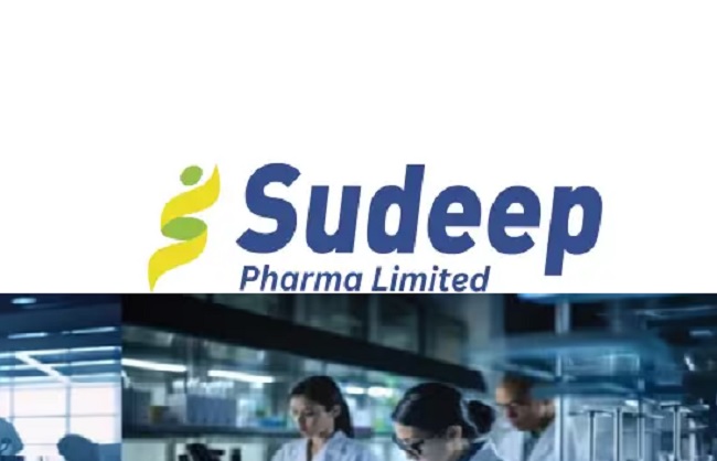 सुदीप फार्मा लिमिटेड के लोगो का प्रतीकात्‍मक चित्र