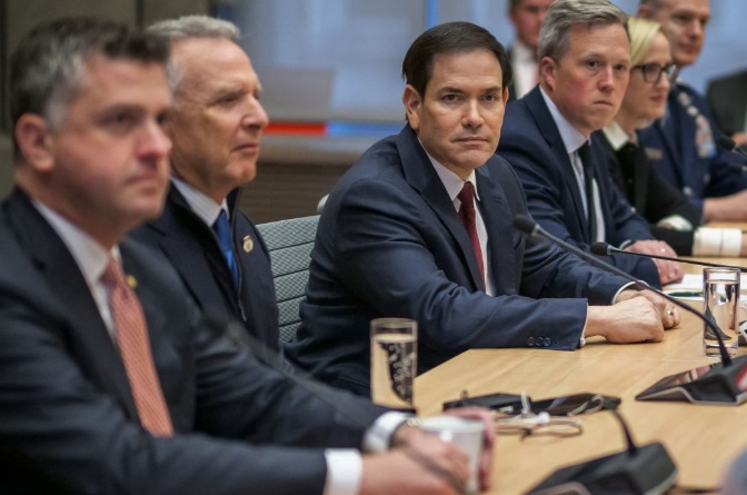 स्विट्जरलैंड के जिनेवा में अमेरिकी और यूक्रेनी अधिकारियों के बीच हुई वार्ता में अमेरिकी विदेशमंत्री मार्को रुबियो भी मौजूद रहे। फोटो - इंटरनेट मीडिया