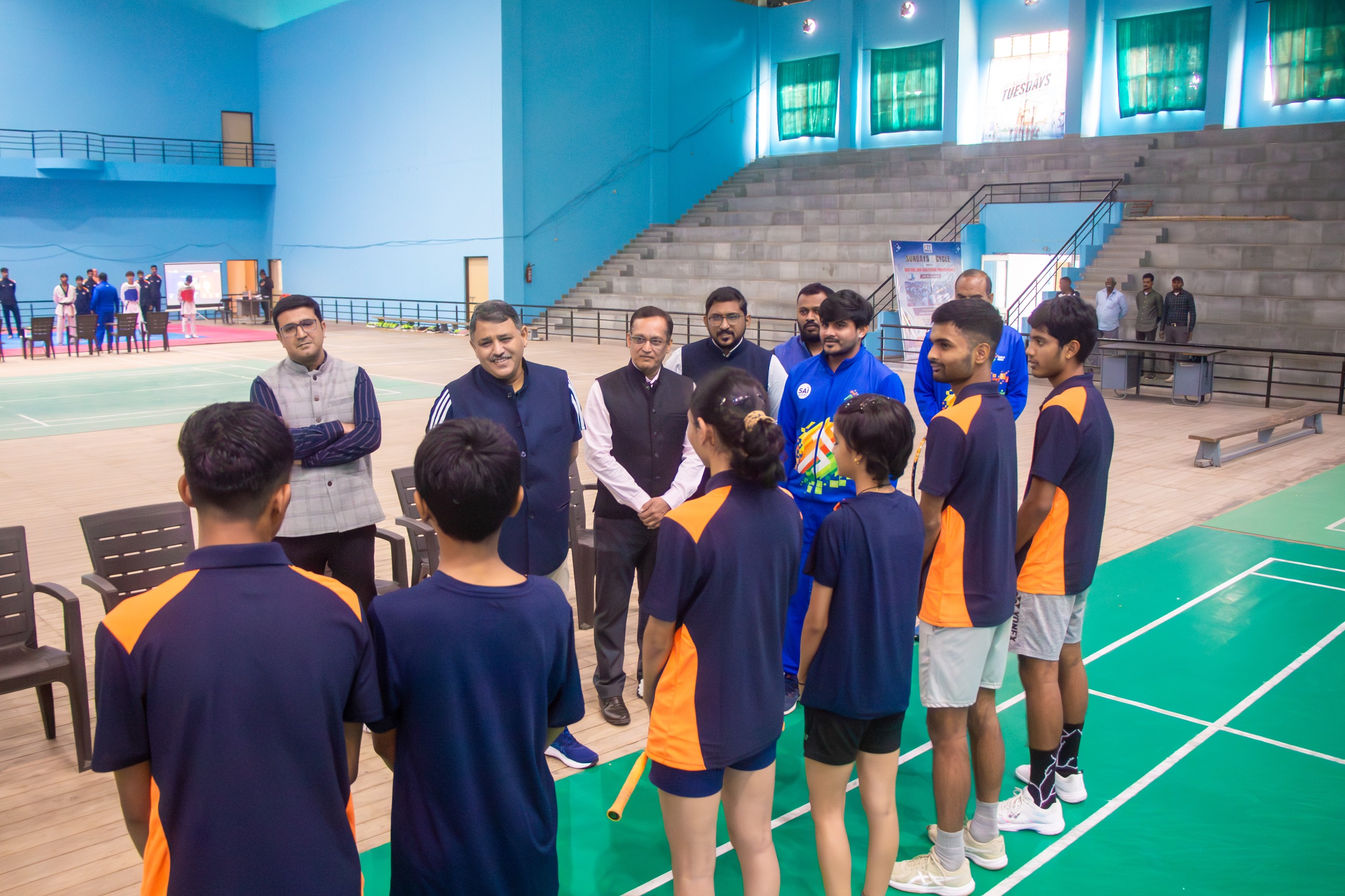 साई एस.टी.सी. का निरिक्षण