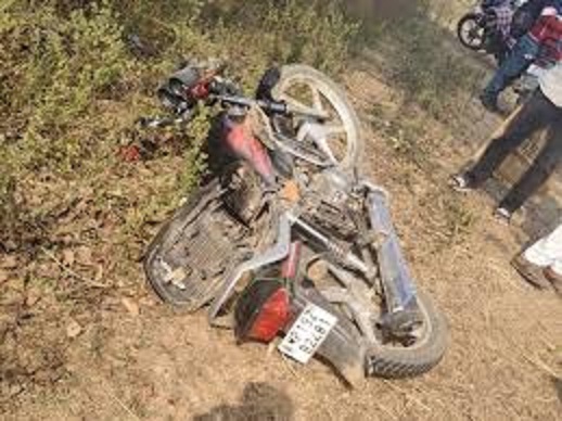 ब्रेजा कार ने बाइक सवार मां-बेटे को रौंदा