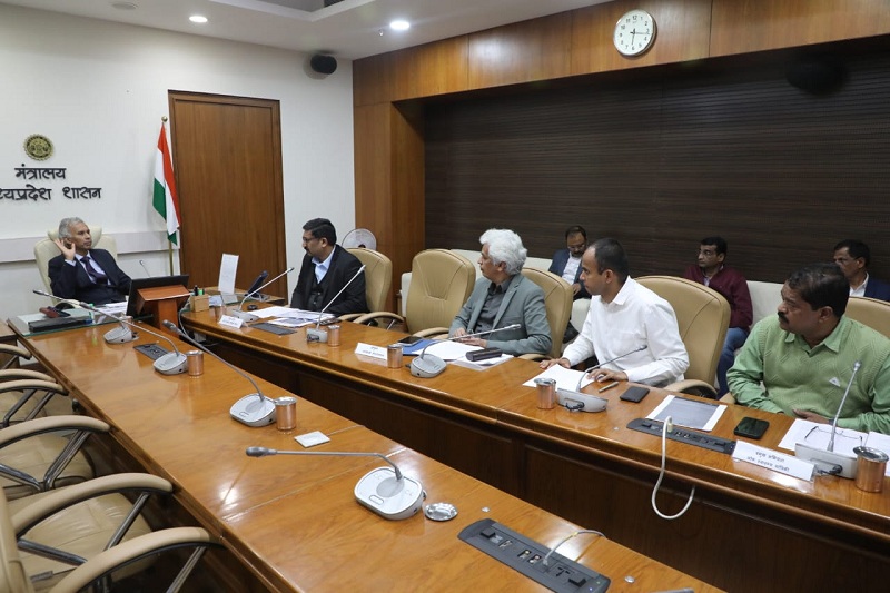 मुख्य सचिव ने की जल जीवन मिशन के कार्यों की समीक्षा