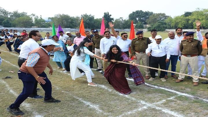 सांसद खेल महोत्सव का हुआ शुभारंभ