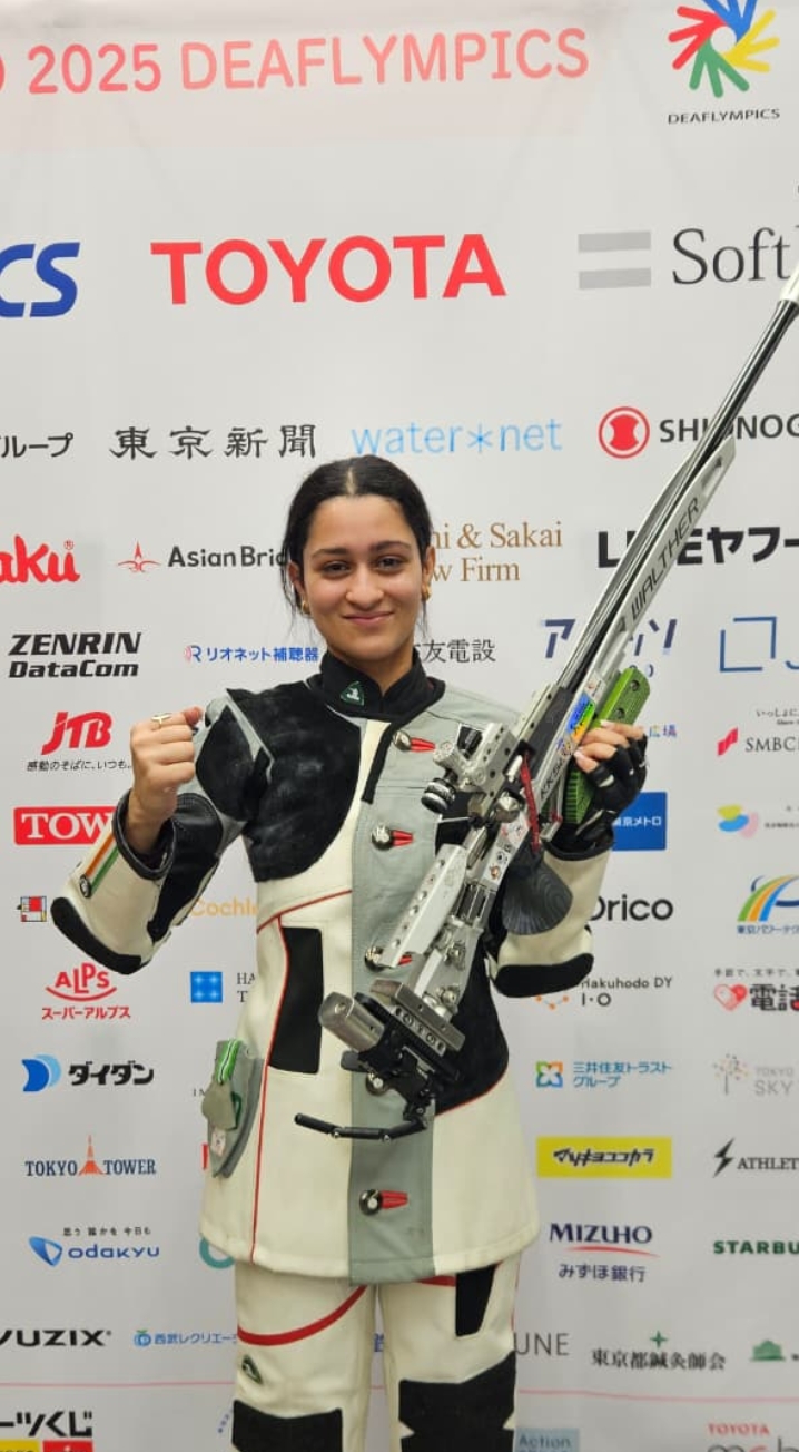 राइफल शूटर माहित संधू