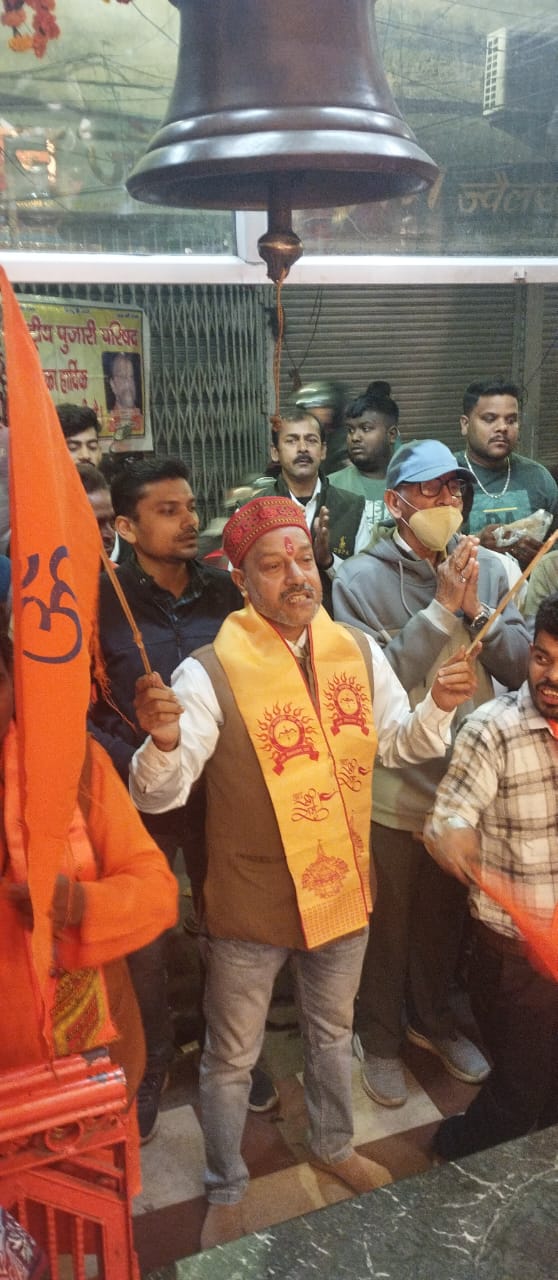 शिखर ध्वजारोहण उत्सव के उपलक्ष्य में राष्ट्रीय पुजारी परिषद ने मुरादाबाद में 101 मंदिरों किए धार्मिक अनुष्ठान