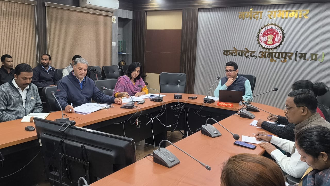 महिला एवं बाल विकास विभाग की समीक्षा बैठक में कलेक्टर