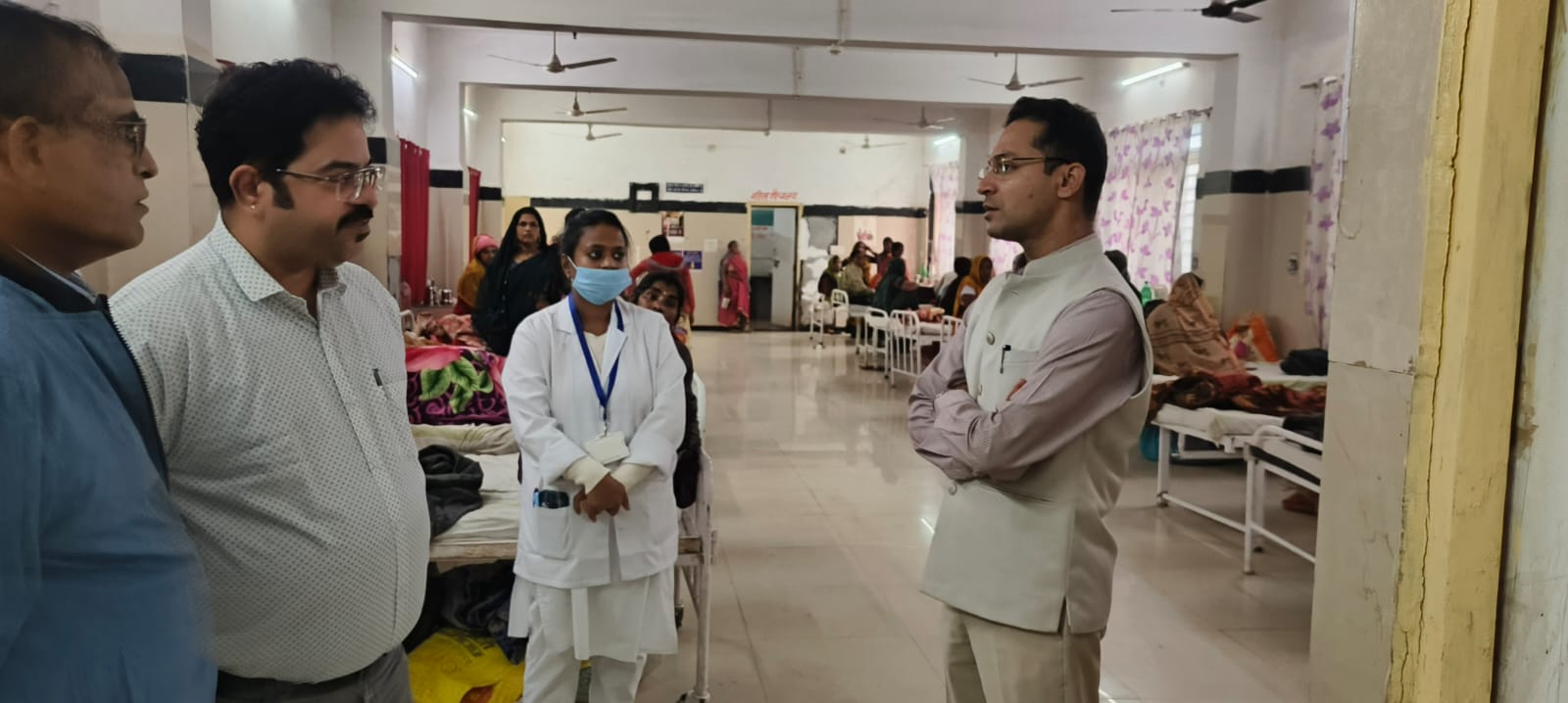 अशोकनगर: अस्पताल में मरीजों के मनोरंजन के लिए लगेंगे टीव्ही