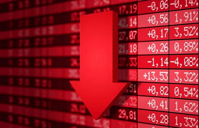 शेयर बाजार के लोगो का प्रतीकात्‍मक चित्र