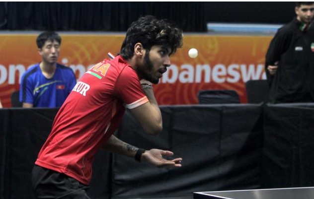 भारतीय टेबल टेनिस खिलाड़ी अंकुर भट्टाचार्जी