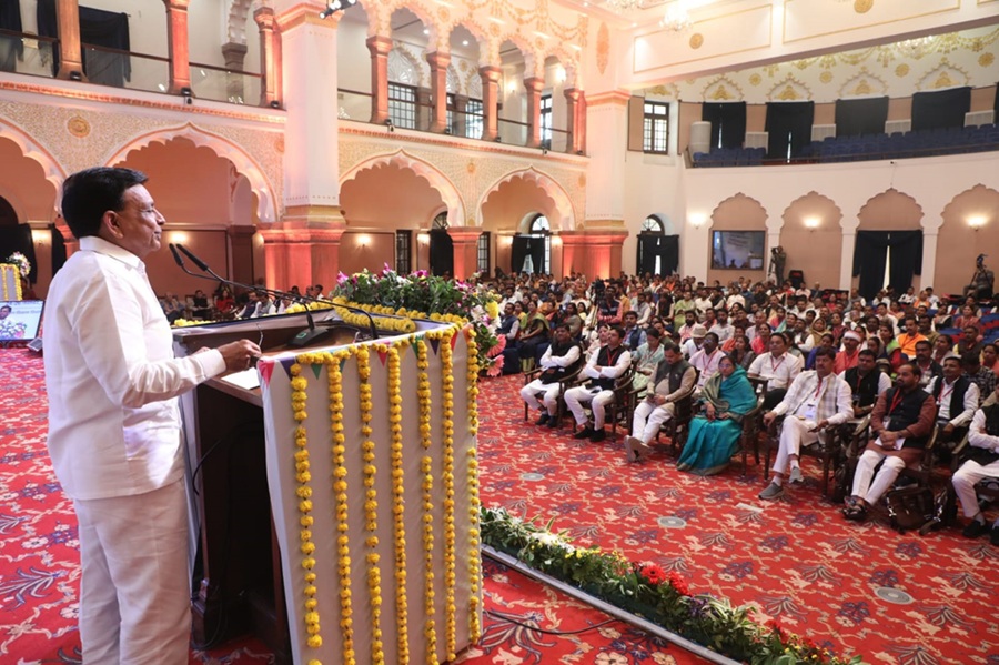 उप मुख्यमंत्री जगदीश देवड़ा ने आत्मनिर्भर पंचायत - समृद्ध मप्र पर आयोजित कार्यशाला को किया संबोधित