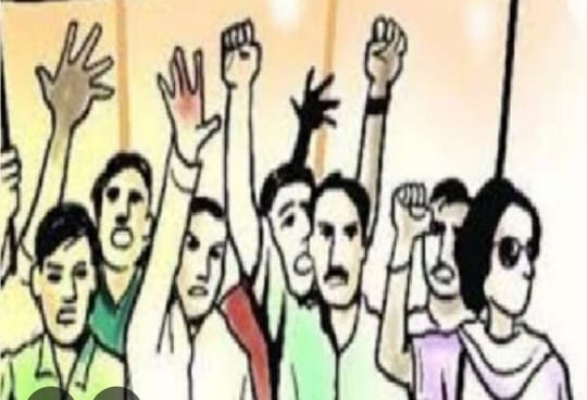 फोटों- आंदोलन सिब्बाल