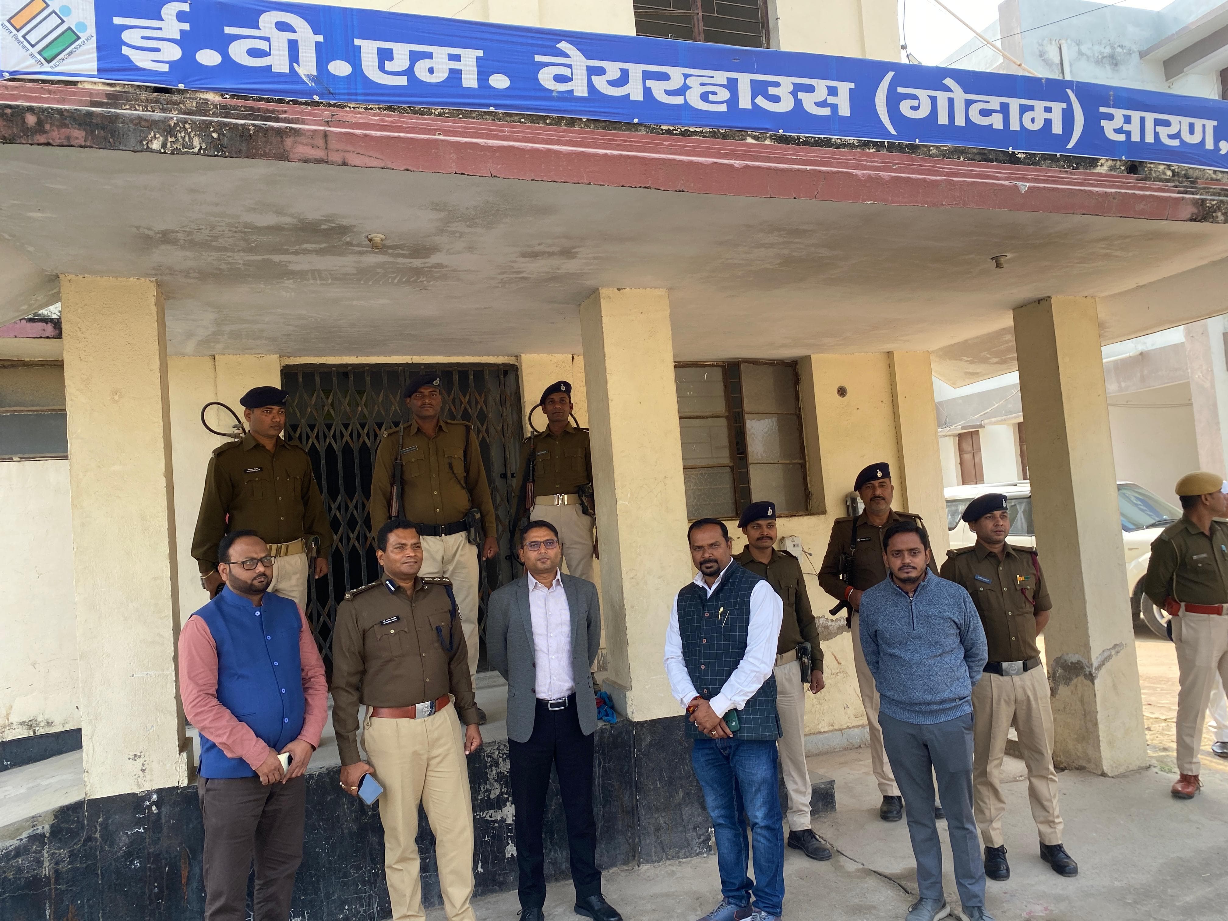 Inspection of EVM Warehouse