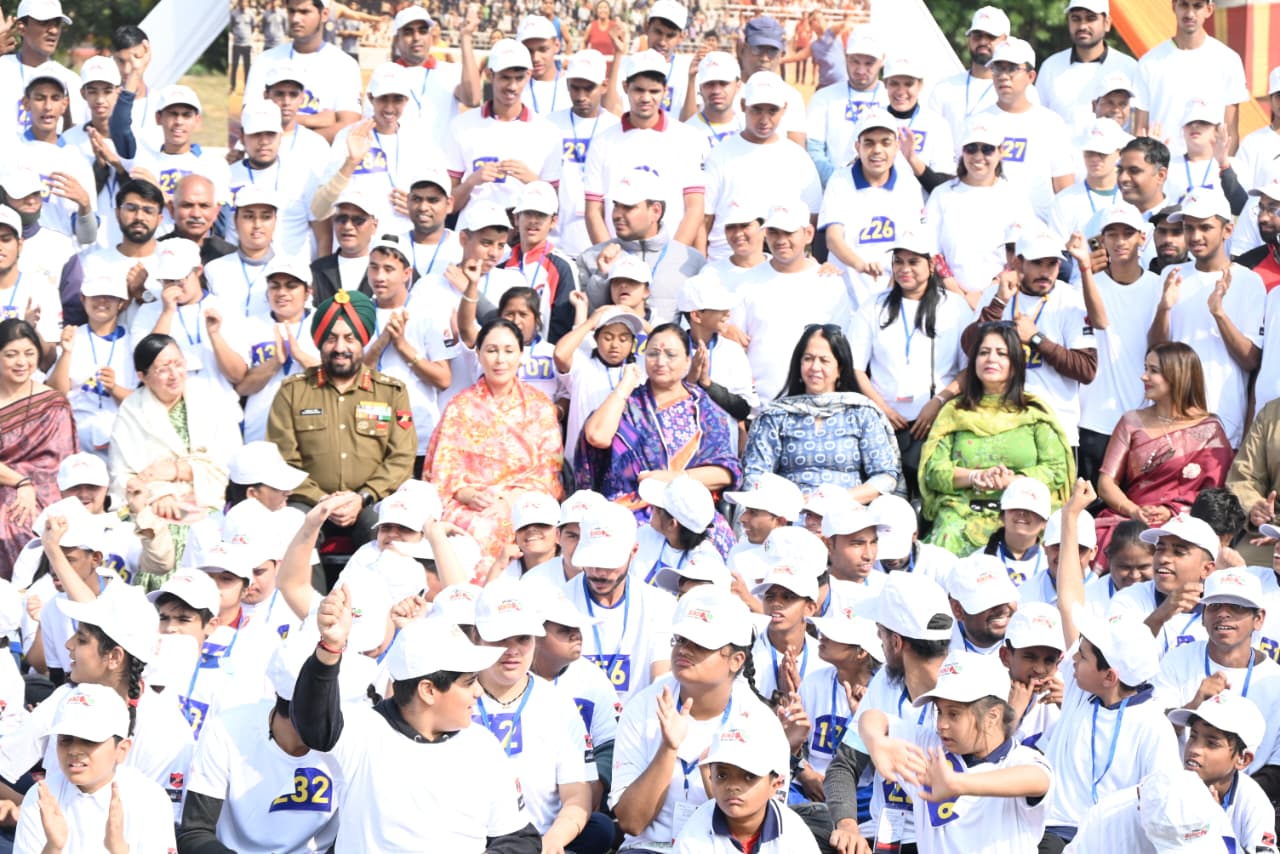 सप्त शक्ति आवा और स्पेशल ओलंपिक्स भारत द्वारा स्टेट गेम्स एथलेटिक्स 2025 का सफल आयोजन