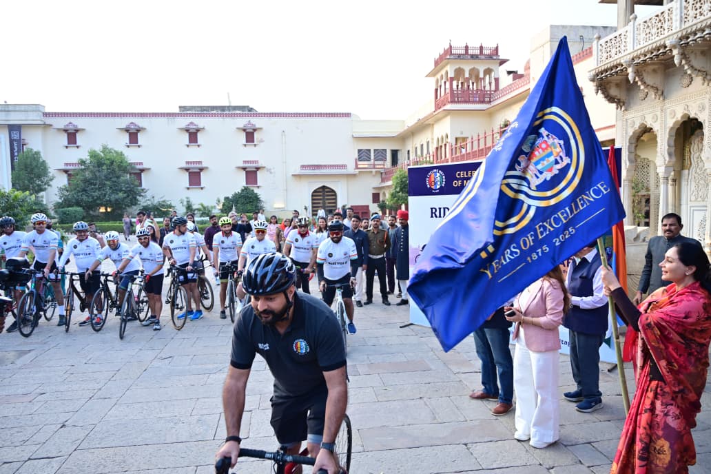 उपमुख्यमंत्री दीया कुमारी ने साइकिल रैली को हरी झंडी दिखाकर किया रवाना