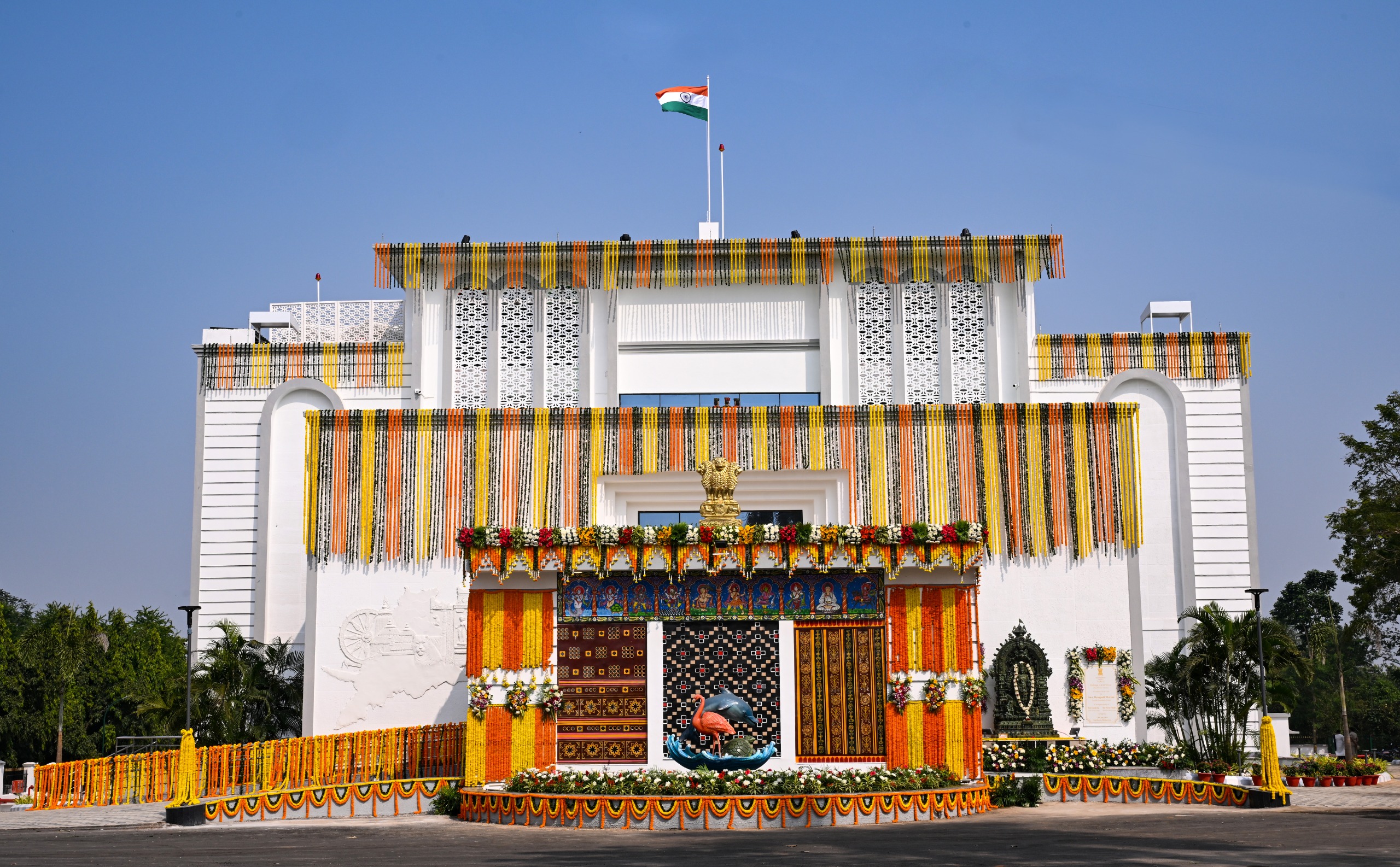 राजभवन परिसर में नवनिर्मित ‘कलिंग अतिथि निवास’