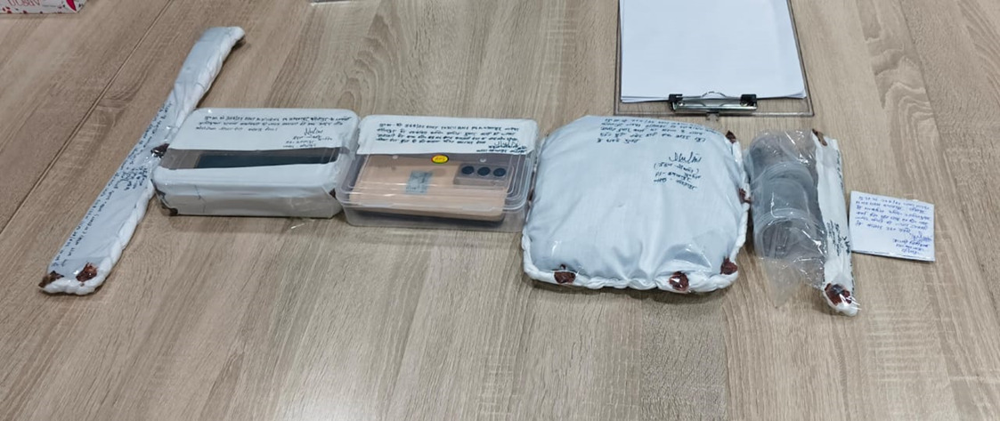 बरामद सामान