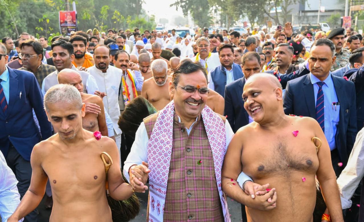 जैन समाज ने मुख्यमंत्री को मातृ भू सेवक की उपाधि से किया अलंकृत