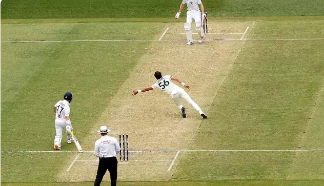 पर्थ में खेले गए मैच का दृश्य