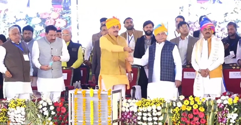 मुख्‍यमंत्री डॉ. मोहन यादव ने श्योपुर से 3 लाख 5 हजार 410 किसानों के खातों में मुआवजा राशि की अंतरित