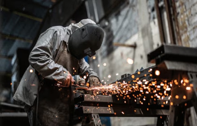 औद्योगिक उत्पादन के लोगो का प्रतीकात्‍मक चित्र