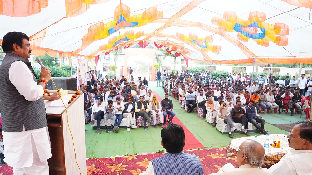 विकास कार्यों का लोकार्पण एवं भूमि-पूजन कार्यक्रम