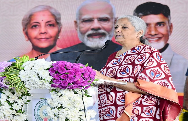 केंद्रीय वित्‍त मंत्री निर्मला सीतारमण