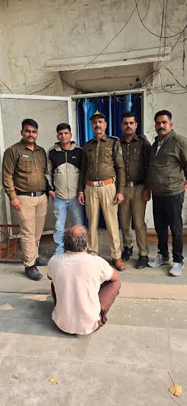 कोतवाली पुलिस ने कालाखेत में हुई हत्या के अज्ञात आरोपी को चंद घंटो में किया  गिरफ्तार