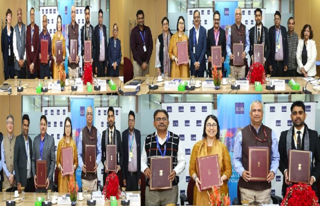 तीन राज्यों के परियोजनाओं के लिए 800 मिलियन डॉलर लोन समझौते का जारी फोटो तीन राज्यों के परियोजनाओं के लिए 800 मिलियन डॉलर लोन समझौते का जारी फोटो