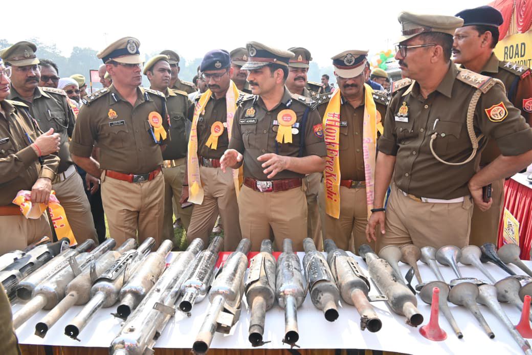 यातायात माह के समापन कार्यक्रम में सीपी