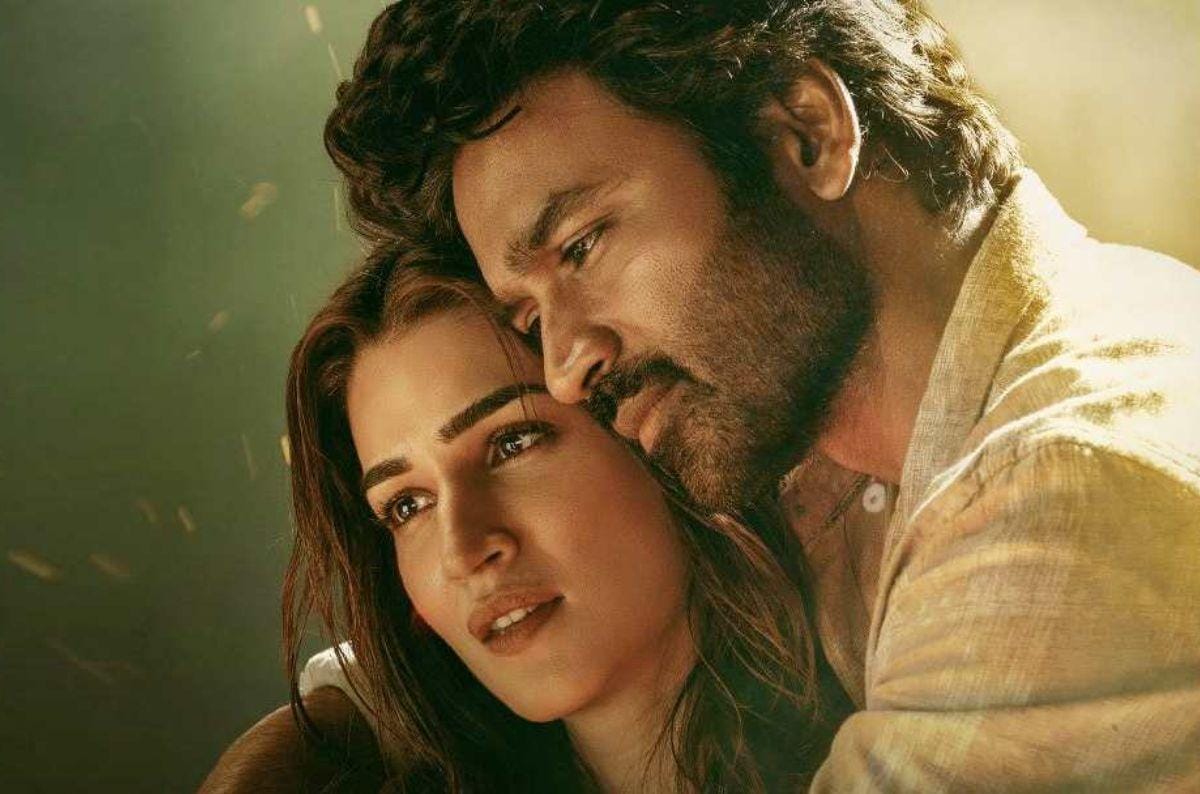 धनुष, कृति सैनन - फोटो सोर्स एक्स