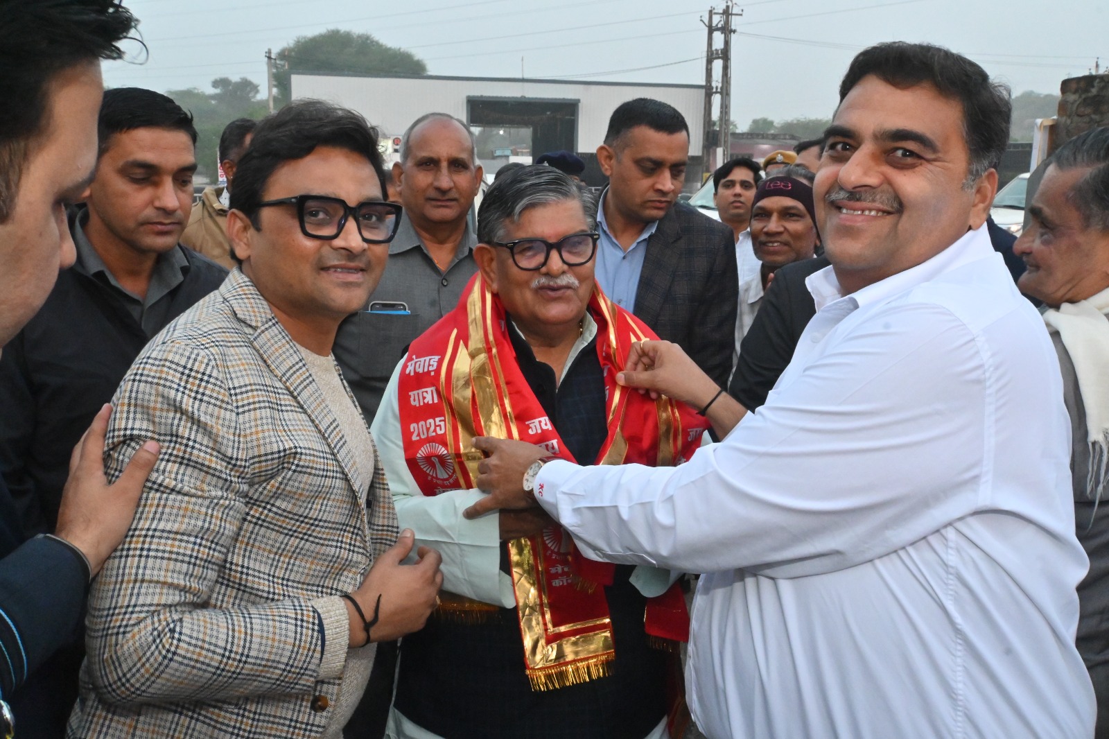 महाश्रमण से मिलने पहुंचे कटारिया