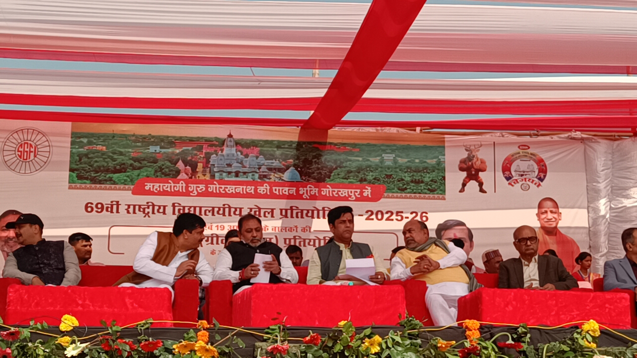 69वीं राष्ट्रीय विद्यालयीय कुश्ती प्रतियोगिता का गोरखपुर में भव्य आगाज़*