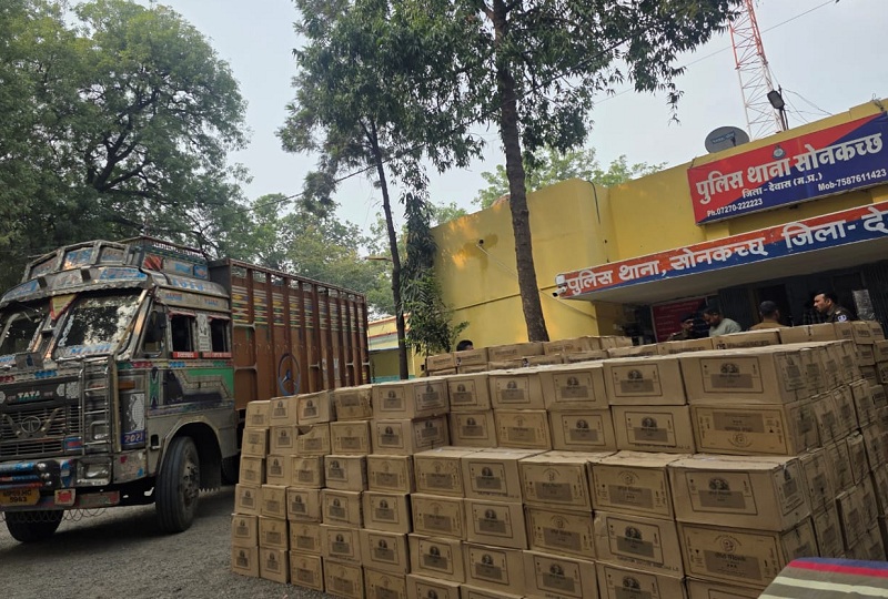 अवैध शराब जब्त