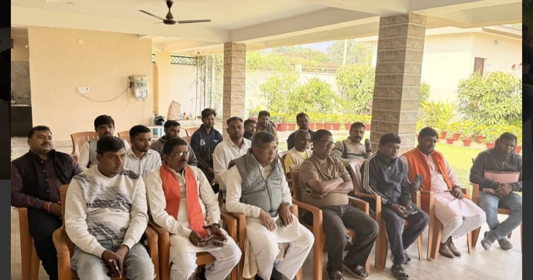 भाजपा कार्यकारी अध्यक्ष आदित्य साहू सहित अन्य भाजपा कार्यकारी अध्यक्ष आदित्य साहू सहित अन्य