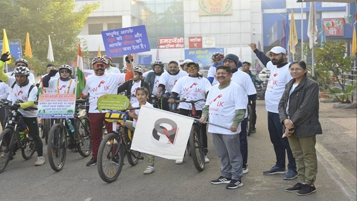 एवरी पेडल काउंट्स ~साइक्लोथॉन से दिया डायबिटीज जागरूकता का संदेश