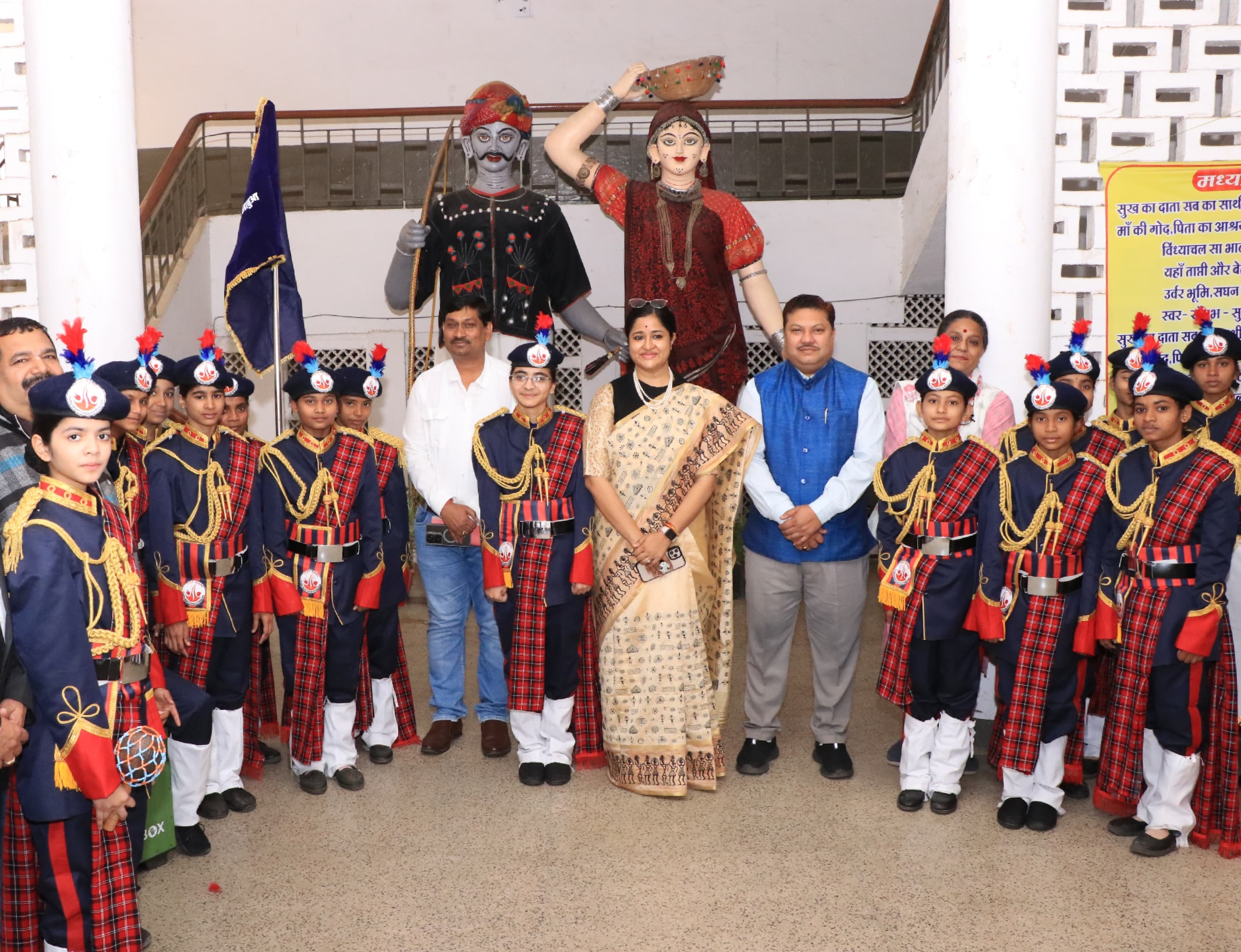 छात्राओं का संगीत दल