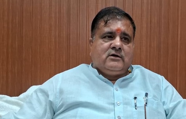 भाजपा प्रदेश अध्यक्ष महेंद्र भटृ। भाजपा प्रदेश अध्यक्ष महेंद्र भटृ।