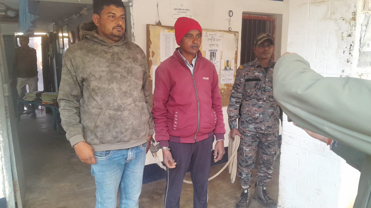 गिरफ्तार जुआरी