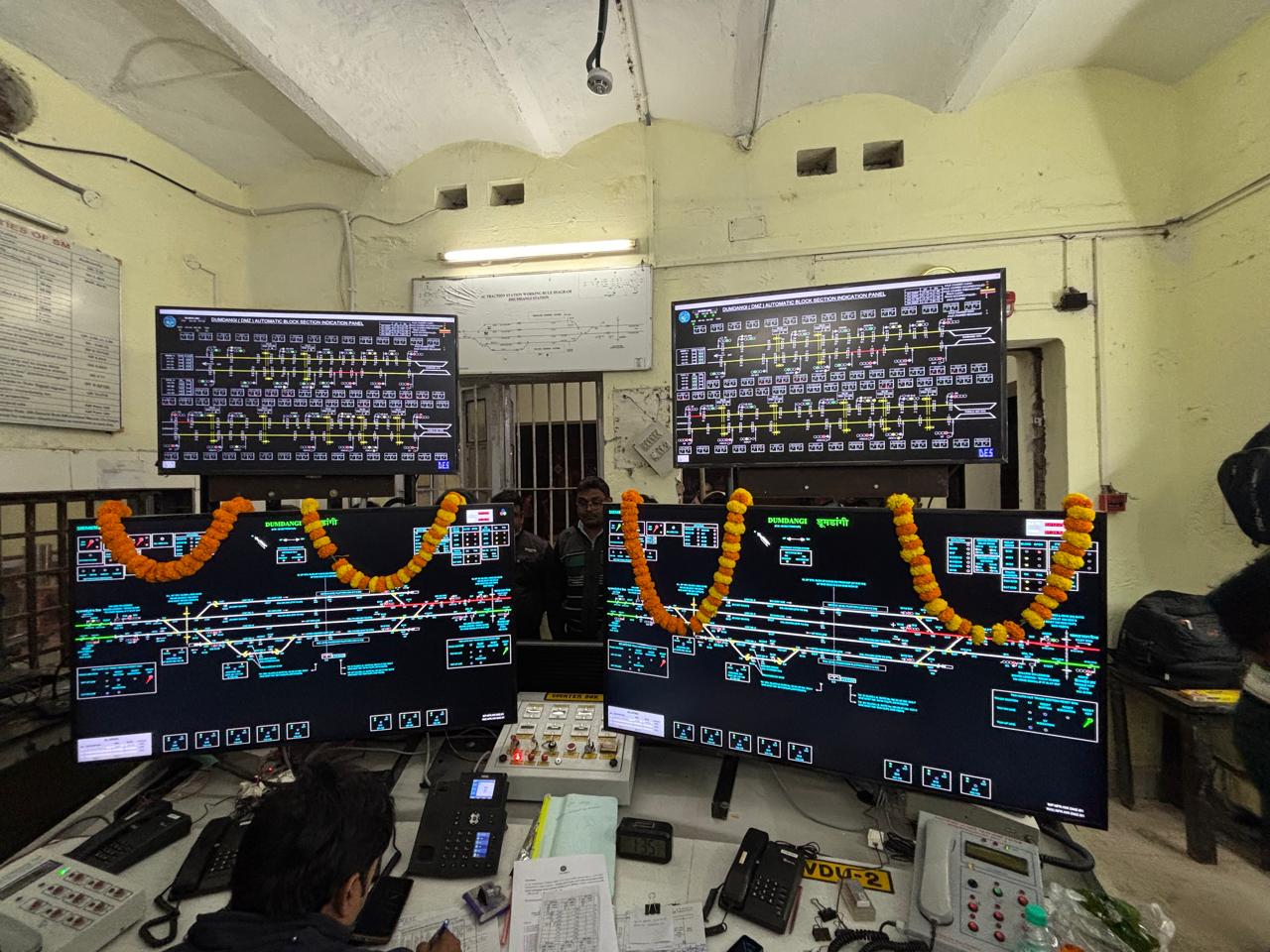 Image related to the NFR Commissioning Advanced Electronic Interlocking System at Dumdangi.