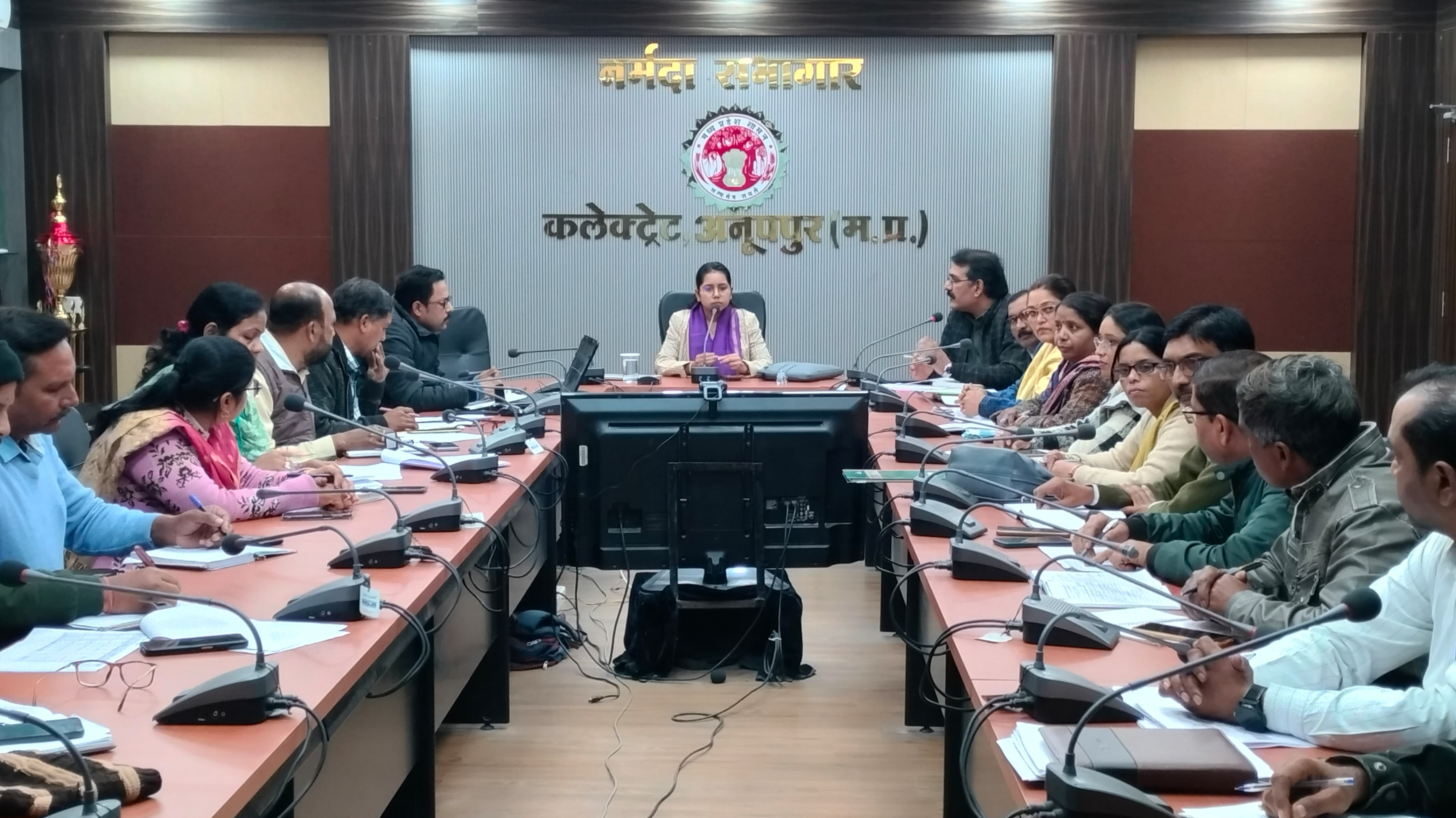 आजीविका मिशन की समीक्षा बैठक में जिला पंचायत सीईआ