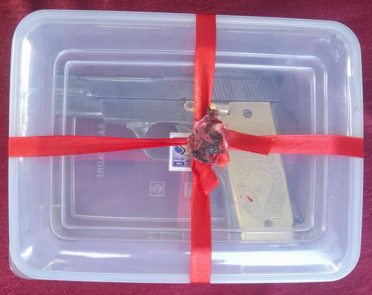 जब्त हथियार