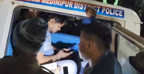 स्थानीय लोगों की मदद से पकड़े गए अपहरण के आरोपित युवक