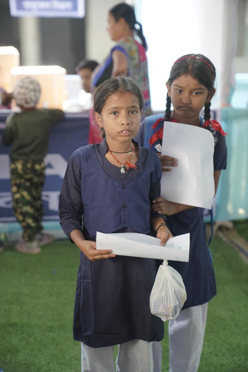 जलुकबाड़ी विधानसभा क्षेत्र आधारित विशाल स्वास्थ्य शिविर का सफल समापन