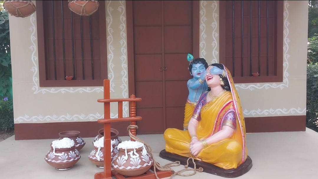 मिनी वृन्दावन का दृश्य